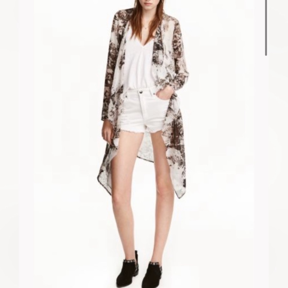 NWOT H&M Chiffon Cardigan